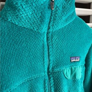 Patagonia womens Re tool zip up fleece, sz small